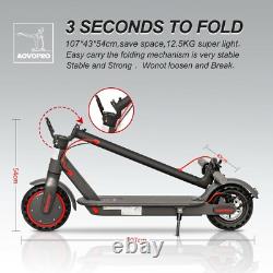 AOVOPRO Electric Scooter Commuter Folding Adult E-Scooter 31KM/H New Year Gift