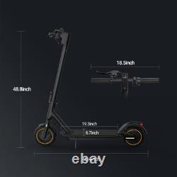 AOVOPRO Foldable Electric Scooter, 350W-800W NO/ Dual Shock Absorber 19/22/31mph