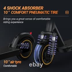 AOVOPRO Foldable Electric Scooter, 350W-800W NO/ Dual Shock Absorber 19/22/31mph