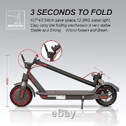 AOVOPRO Folding Adult Electric Scooter Commuter E-Scooter 31KM xmas UL 2227