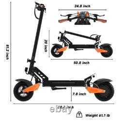 AOVOPRO G67 Electric Scooter Adult 1200W 15.6AH 31MPH EScooters Dual Suspensions