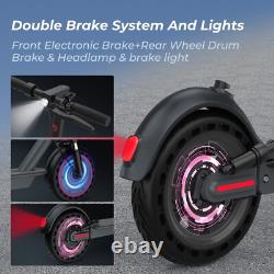 AOVOPRO TMAX 500W 10' Foldable Electric Scooter, 22MPH with Dual Braking System