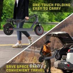 AOVOPRO TMAX Electric Scooter, 10 Solid Tires, 500W 22Mph, 22 Miles E-SCOOTER