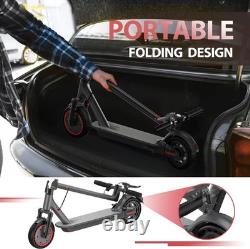 AOVOPRO Urban Commuter Electric Scooter Adult Dual Suspension Foldable E-Scooter