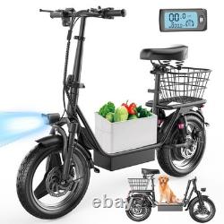 ASKGO 14 500W Electric Scooter with Seat for Adult Foldable Urban Scooter 25mph