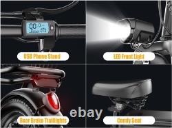 ASKGO 14 500W Electric Scooter with Seat for Adult Foldable Urban Scooter 25mph