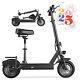 ASKGO 2025 Adult 500W Electric Scooter with Seat Foldable 48V 13AH 25MPH 30Mile
