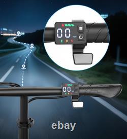 ASKGO Adult Electric Scooter With Seat Commuter Foldable 1200W 15Ah Battery 30mph