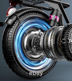 ASKGO Adult Electric Scooter With Seat Commuter Foldable 1200W 15Ah Battery 30mph