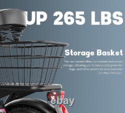 ASKGO Adult Electric Scooter With Seat Commuter Foldable 1200W 15Ah Battery 30mph