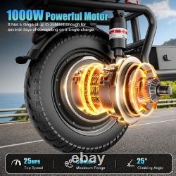 ASKGO Electric Scooter with Seat 45Miles 30MPH 14 Foladable Commuting Scooter