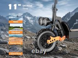 ASKGO GT28 Electric Scooter for Adults 30MPH 2500W 11Off-Road Fast Escooter