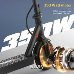 Adult 19mph Max Speed Electric Scooter 350W Motor Folding 8.5'' Honeycomb Tires