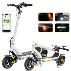 Adult Electric Scooter 1000W Folding Commuter E-Scooter 28MPH Fast Speed 38miles