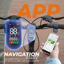 Adult Electric Scooter 1000W Folding Commuter E-Scooter 28MPH Fast Speed 38miles