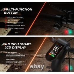 Adult Electric Scooter 1000W Folding Commuter E-Scooter 28MPH Fast Speed 38miles