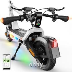 Adult Electric Scooter 1000W Folding Commuter E-Scooter 28MPH Fast Speed 38miles