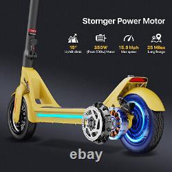 Adult Electric Scooter 10.4Ah 40KM Long Range Folding E Scooter 15.5Mph BrandNEW