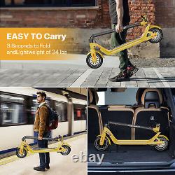 Adult Electric Scooter 10.4Ah 40KM Long Range Folding E Scooter 15.5Mph BrandNEW