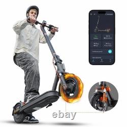 Adult Electric Scooter 10 Tires Long Range E-scooter Citycommuter App Max 600w