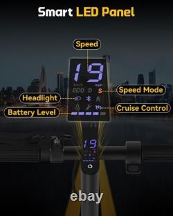 Adult Electric Scooter 19MPH Long Range Folding E-Scooter City Safe Commuter APP