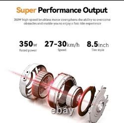 Adult Electric Scooter 30KM Long Range Folding E-Scooter City Safe Commuter APP