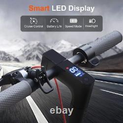 Adult Electric Scooter 30KM Long Range Folding E-Scooter City Safe Commuter APP