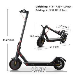 Adult Electric Scooter 350W Max Speed 25MPH 36V 10.5AH Foldable E Scooter APP