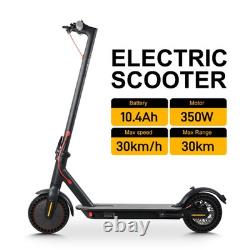 Adult Electric Scooter 350W Max Speed 25MPH 36V 10.5AH Foldable E Scooter APP