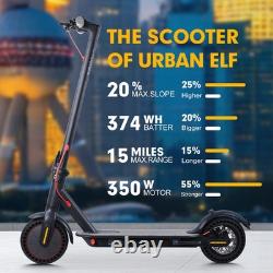 Adult Electric Scooter 350W Max Speed 25MPH 36V 10.5AH Foldable E Scooter APP