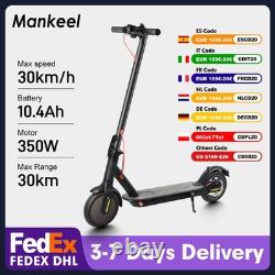 Adult Electric Scooter 350W Max Speed 25MPH 36V 10.5AH Foldable E Scooter APP