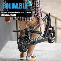 Adult Electric Scooter 350W Motor 8.5 21Mile 19 Mph Foldable Commuting EScooter