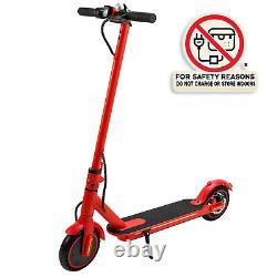 Adult Electric Scooter 350W Motor LONG RANGE NEW 35KM High Speed 30KM/H RED