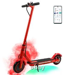 Adult Electric Scooter 350W Motor LONG RANGE NEW 35KM High Speed 30KM/H RED 8.5
