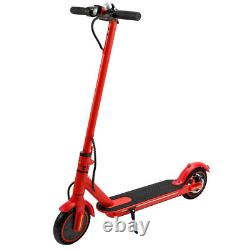 Adult Electric Scooter 350W Motor LONG RANGE NEW 35KM High Speed 30KM/H RED 8.5
