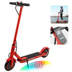Adult Electric Scooter 350W Motor LONG RANGE NEW 35KM High Speed 30KM/H RED 8.5