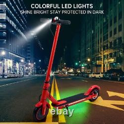 Adult Electric Scooter 350W Motor LONG RANGE NEW 35KM High Speed 30KM/H RED 8.5