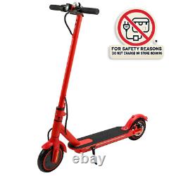 Adult Electric Scooter 350W Motor LONG RANGE NEW 35KM High Speed 30KM/H RED 8.5