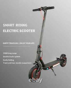 Adult Electric Scooter 350W with YOUFS APP, 25-30km/h Front Suspension 2024