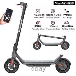 Adult Electric Scooter 350w 10.2ah 30km Long Range Urban Commuter E Scooter