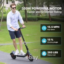 Adult Electric Scooter 350w 10.2ah 30km Long Range Urban Commuter E Scooter