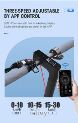 Adult Electric Scooter 350w Long Range 30km High Speed 25-30km/h