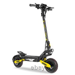 Adult Electric Scooter 40Miles Range Folding E-Scooter Off-Road Full Suspension