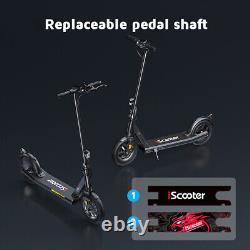 Adult Electric Scooter 500W 21MPH Folding E-Scooter Commuter With Front Suspension