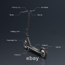 Adult Electric Scooter 500W 21MPH Folding E-Scooter Commuter With Front Suspension