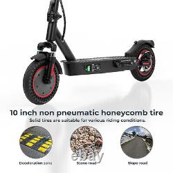 Adult Electric Scooter 500W 22Miles Range 35KM/H Folding Commuter E Scooter +Bag