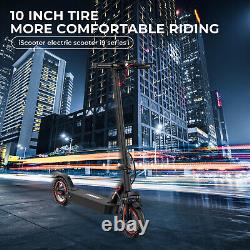 Adult Electric Scooter 500W 22Miles Range 35KM/H Folding Commuter E Scooter +Bag