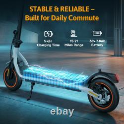 Adult Electric Scooter 500W Folding Commuter E-Scooter with APP 21MPH Fast Speed