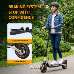 Adult Electric Scooter 500W Folding Commuter E-Scooter with APP 21MPH Fast Speed