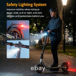 Adult Electric Scooter 500W Folding Commuter E-Scooter with APP 21MPH Fast Speed
